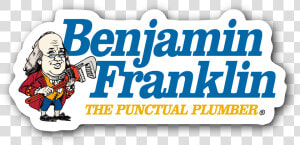 Ben Franklin Stroke   Benjamin Franklin Plumbing  HD Png Download