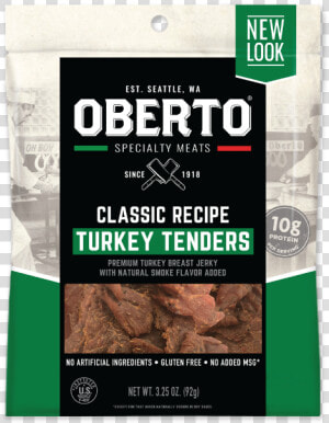 Turkey tenders   Oberto Butchers Cut Bacon Jerky  HD Png Download