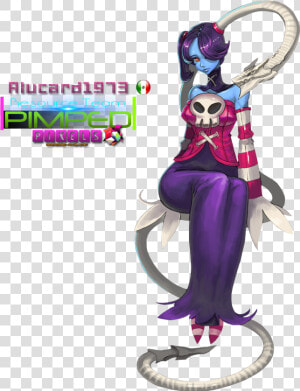 Png Skullgirls   Squiggly   Cartoon  Transparent Png