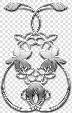 Brooch Metal Silver Free Picture   Brooch  HD Png Download