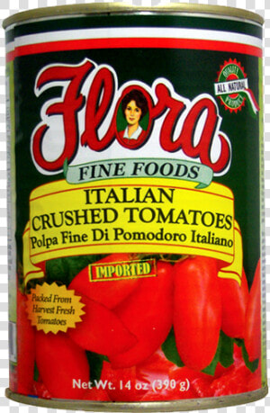 Italian Crushed Tomatoes Polpa Fine Di Pomodoro Italiano   Flora Foods  HD Png Download