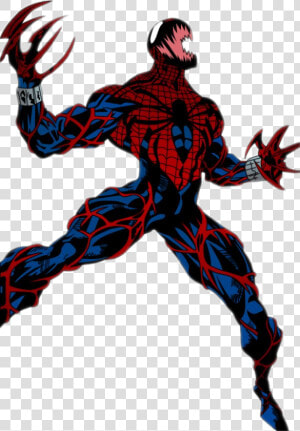 Spider Carnage Render   Spider Man 2099 Carnage  HD Png Download