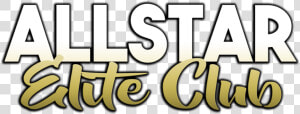 Allstar Elite Club   Graphic Design  HD Png Download