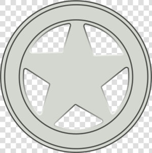 Sheriff  Badge  Police  Star  Law  Symbol  West   Police Star Png Transparent  Png Download