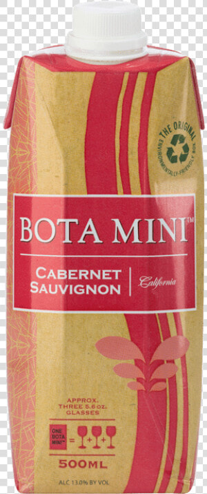 Bota Box Mini Cabernet  HD Png Download