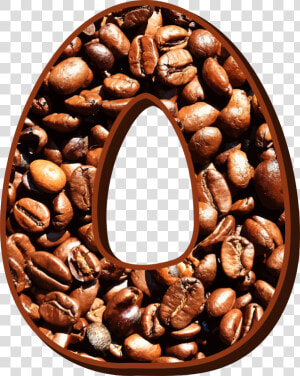 Coffee commodity food   Letter O Coffee Bean Png  Transparent Png