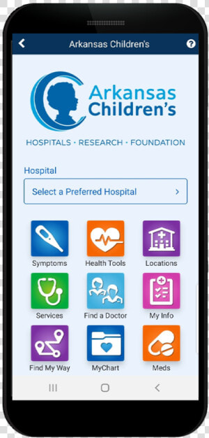 Arkansas Children S Mobile App   Hospital App  HD Png Download