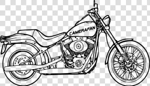 Drawing Motorcycle Kid Transparent Png Clipart Free   Harley Davidson Motorcycle Clipart  Png Download