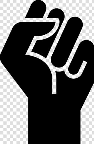 Hand Fist Icon Png Free Download   Protest Hand Clipart  Transparent Png