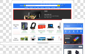 Flipkart Front Page  HD Png Download