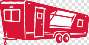 Food Trucks And Trailers Food Truck Icon Png   Png   Red Food Truck Icon  Transparent Png