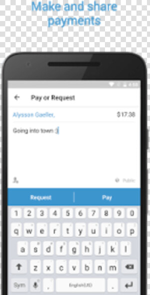 Venmo   Venmo   Venmo   Venmo   Venmo Payment Request   Samsung J5 2016 Message  HD Png Download