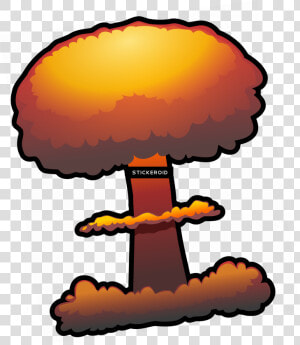 Atomic Explosion Art   Explosion Clipart  HD Png Download