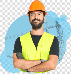 Worker Man   Construction Worker  HD Png Download