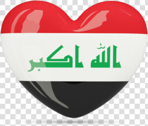 Iraq Flag Heart Png  Transparent Png