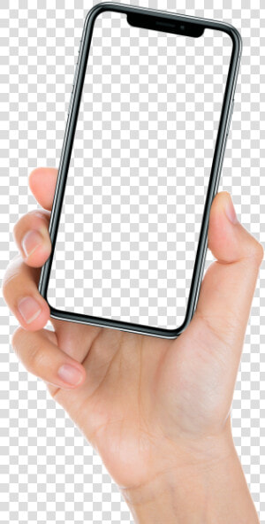 I Phone X In Hand Png Image Free Download Searchpng   Phone In Hand Png  Transparent Png