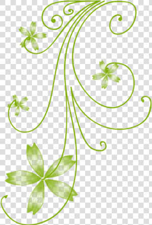 Photoshoppng Frames Wallpapers Designs Swirls   Green Swirls Transparent Background  Png Download