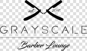 Grayscale Barber Lounge  HD Png Download