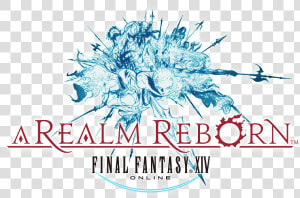 Final Fantasy Xiv A Realm Reborn New Logo   Ffxiv A Realm Reborn Logo  HD Png Download