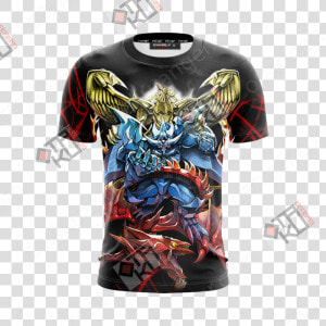 Yu Gi Oh Yami Yugi And Egyptian God Cards 3d T shirt   Egyptian God Cards Art  HD Png Download