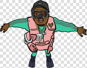 Scuba Quavo Still   Cartoon  HD Png Download