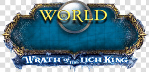 World Of Warcraft Wrath Of The Lich King Png   Png   Logo World Of Warcraft Wrath Of The Lich King  Transparent Png