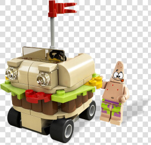 Lego 3833 Spongebob Squarepants Krusty Krab Mr Adventures   Lego Spongebob Patty Wagon  HD Png Download