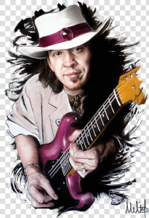 Stevie Ray Vaughan Round Beach Towel For Sale By Melanie   Stevie Ray Vaughan Large Poster  HD Png Download