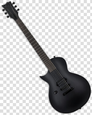 Esp Ltd Ec black Metal Electric Guitar Black Satin   Electric Guitar  HD Png Download