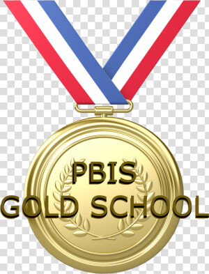 Pbis Gold School Medal   Gold Medal Clipart  HD Png Download