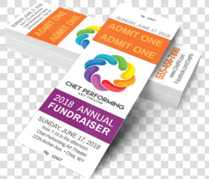 Annual Fundraiser Ticket Template Preview   Graphic Design  HD Png Download