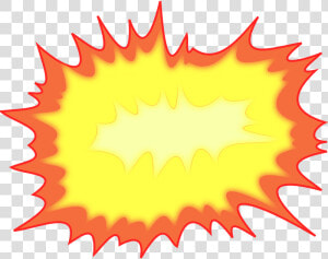 Explosion Clipart Cartoon Gun   Cartoon Explosion  HD Png Download