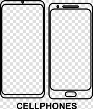 Cellphone   Parallel  HD Png Download