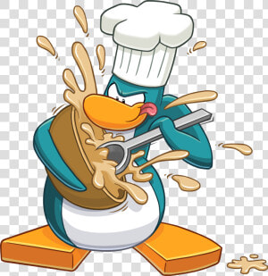 Perry The Pizza Guy   Club Penguin Pizza Guy  HD Png Download