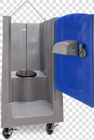 Hoist Single Restroom  Open   Open Top Porta Potty  HD Png Download