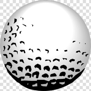 Golf Ball Free Stock Photo A Golf Ball 4 Clip Art   Golf Ball On Tee Logo  HD Png Download