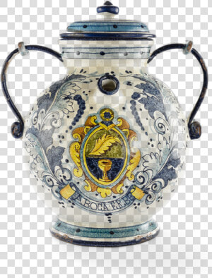 Picture Of Ceramic Amphora With Aboca Crest   Teapot  HD Png Download