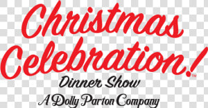 Christmas Celebration Dinner Show   Clip Art Happy Anniversary Lettering  HD Png Download