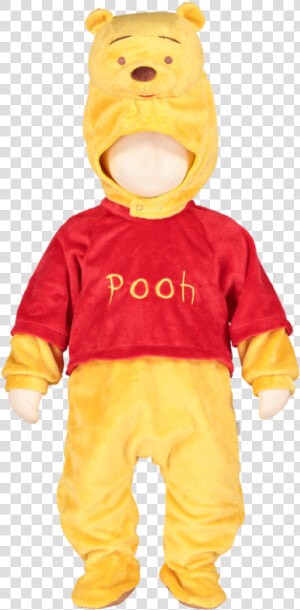 Winnie The Pooh Baby Costume With Moulded Hood   Winnie The Pooh Fancy Dress  HD Png Download