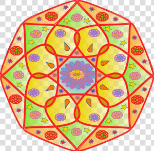 Mandalas Para Niños A Color  HD Png Download