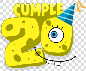 Bob Esponja 20 Años  HD Png Download