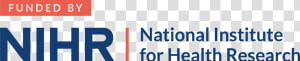 Funded By Nihr Logo  HD Png Download