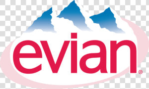 Evian Water Logo  HD Png Download