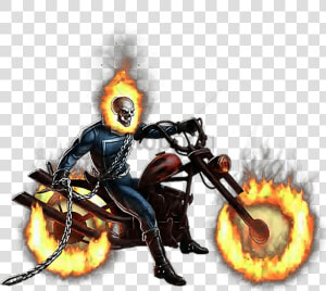 Freetoedit Motorcycle Ghostrider Motorbike   Ghost Rider Bike Comic  HD Png Download