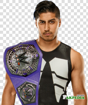 Mustafa Ali Wwe Cruiserweight Champ   Mustafa Ali  HD Png Download