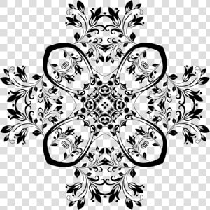 Flourish Floral Flower Mandala Png Image   Ornament  Transparent Png