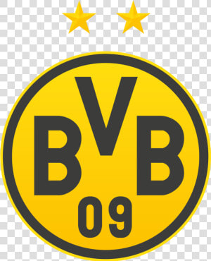 Dortmund   Borussia Dortmund Logo Stars  HD Png Download