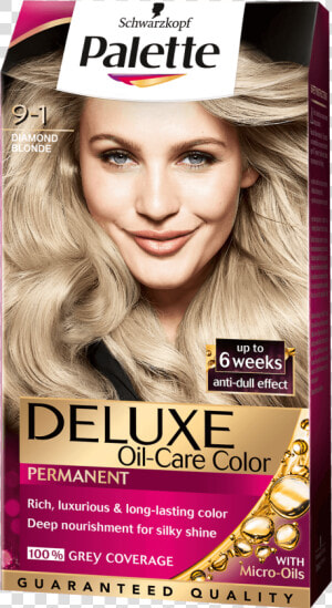 Palette Com Deluxe Baseline 9 1 Diamond Blonde   Schwarzkopf Palette Deluxe  HD Png Download