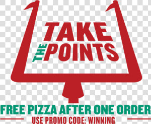 The Take Points Pizza After One Order Png Logo   One Campaign  Transparent Png