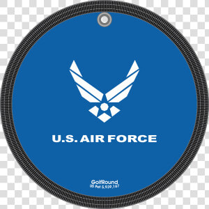 Golfround Towel Us Air Force   Transparent Background Us Air Force Logo Transparent  HD Png Download